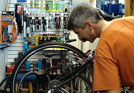 Rich Cruet: The Bicycle Doctor himself.