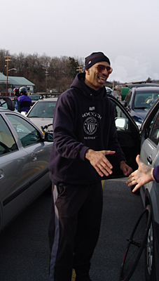 Dad, please pull that hand back and return it holding the car keys.